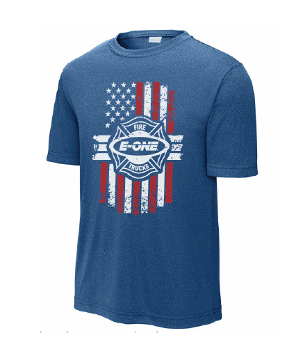 Sport-Tek E-ONE Patriotic Emblem T-Shirt | Independance Day Shirt
