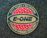 E-ONE Commemorative 50th Anniversary Challenge Coin