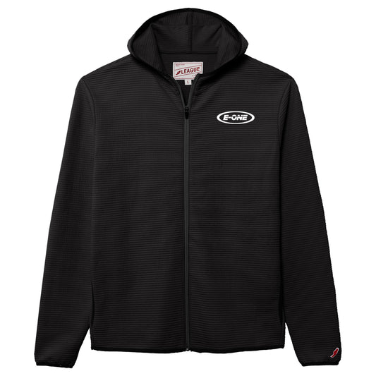 E-ONE Textured Zip Hoodie
