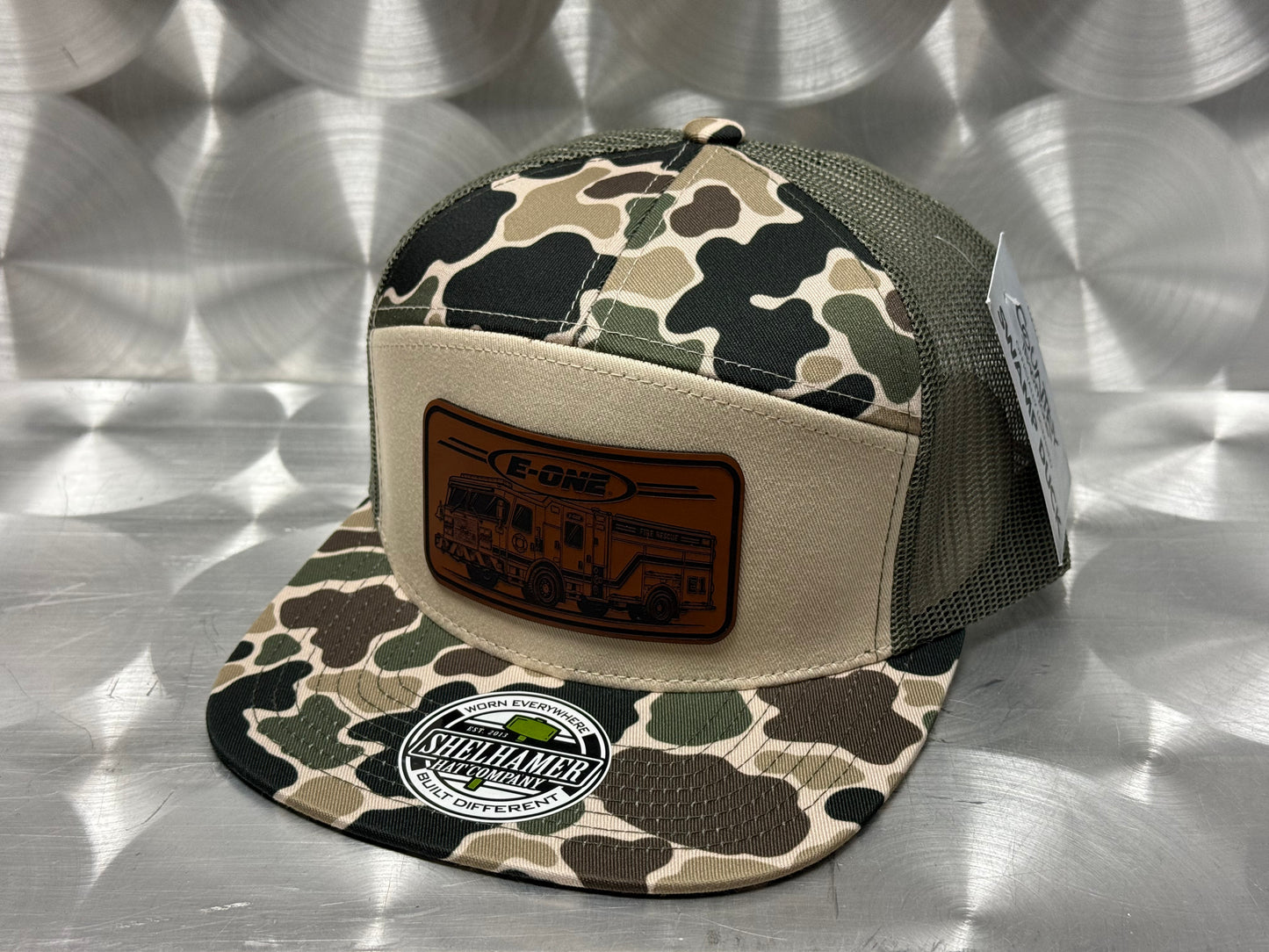 E-ONE Abstract Camo Fire Truck Patch Cap