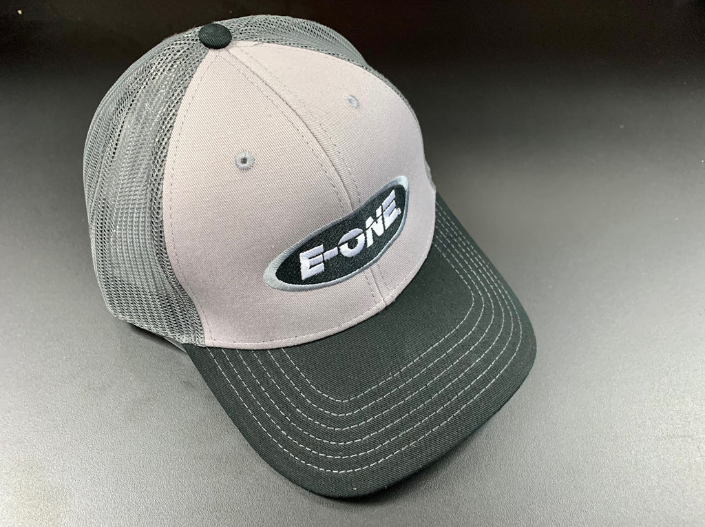 Gray Charcoal Black Trucker Mesh Cap