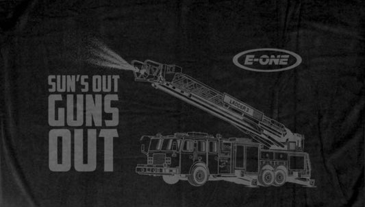 E-ONE Fire Truck Beach Towel