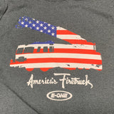Long-Sleeved E-ONE America's Fire Truck T-Shirt