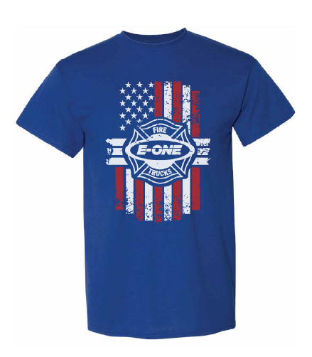 E-ONE Patriotic Emblem T-Shirt | Independance Day Shirt
