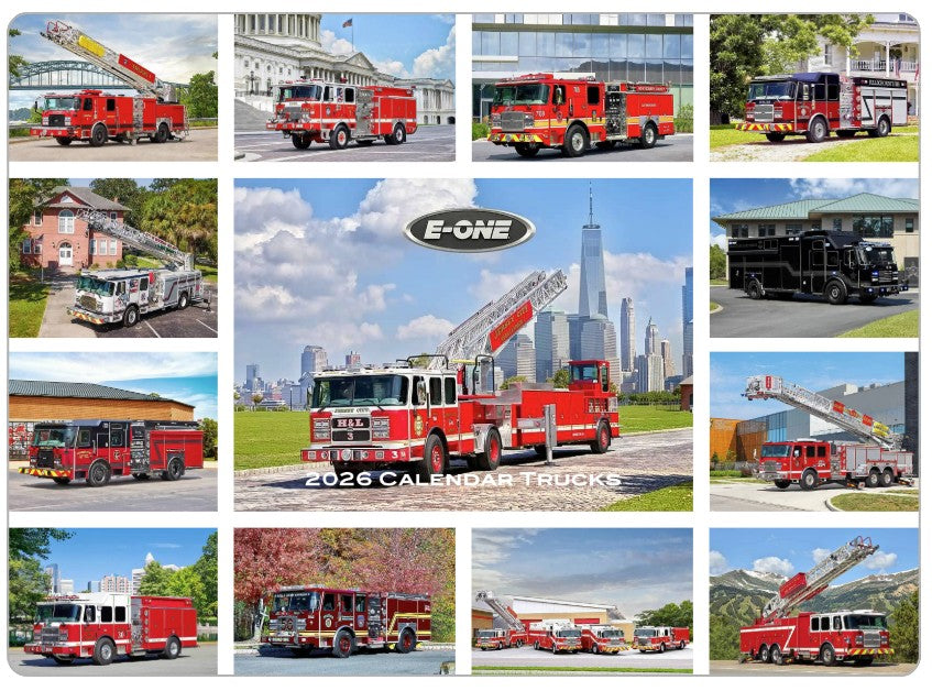 E-ONE Fire Truck Magnet