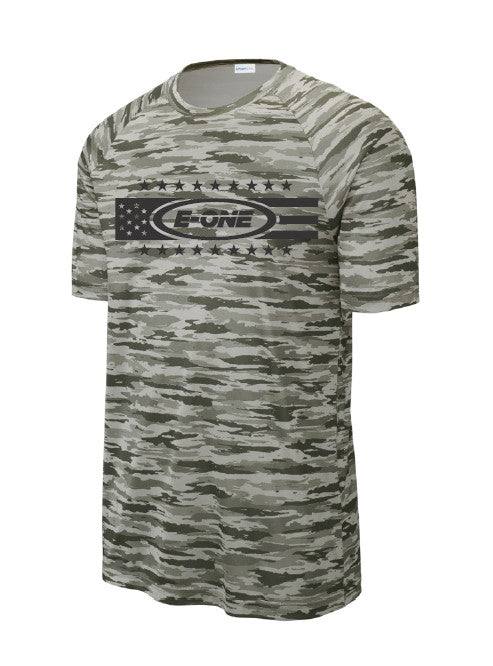 Sport-Tek Camo E-ONE Stars and Stripes T-Shirt