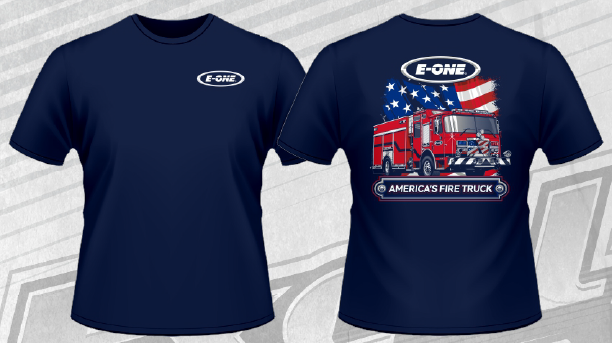 America’s Fire Truck Pumper E-ONE Tee