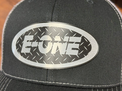 E-ONE Diamond Plate Logo Trucker Cap