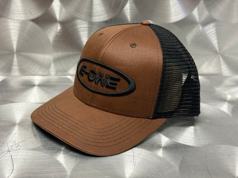 Legacy Brown Oil Cloth E-ONE Trucker Cap
