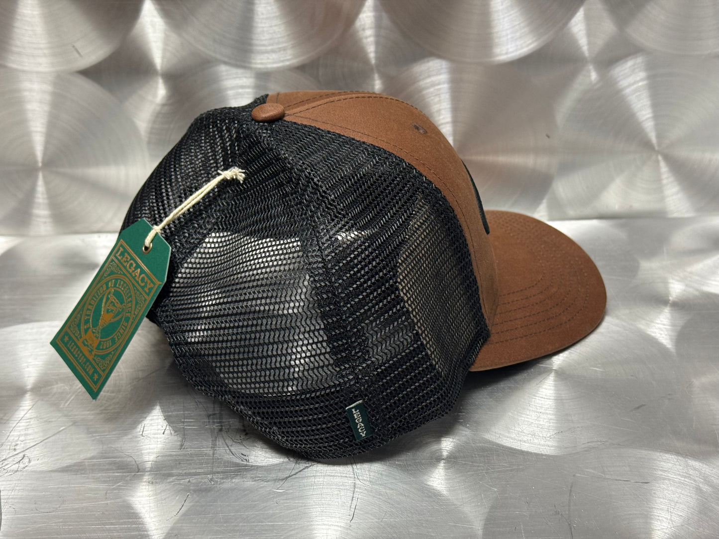 Legacy Brown Oil Cloth E-ONE Trucker Cap