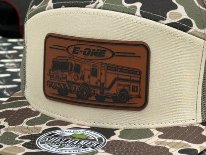 E-ONE Abstract Camo Fire Truck Patch Cap