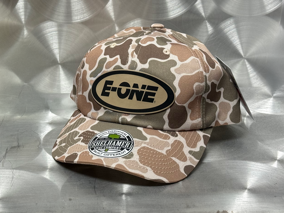 E-ONE Brown Abstract Camo Mom Cap