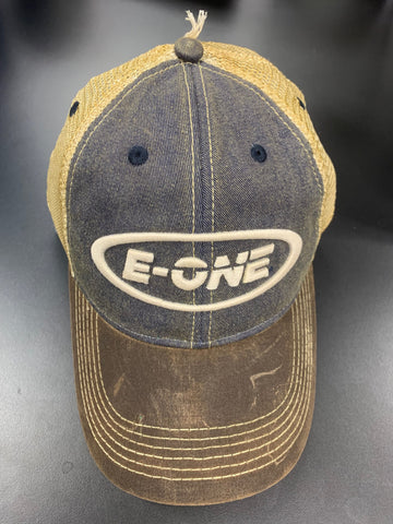 Legacy E-ONE Navy/Brown Trucker Cap