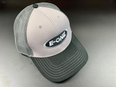 Gray Charcoal Black Trucker Mesh Cap