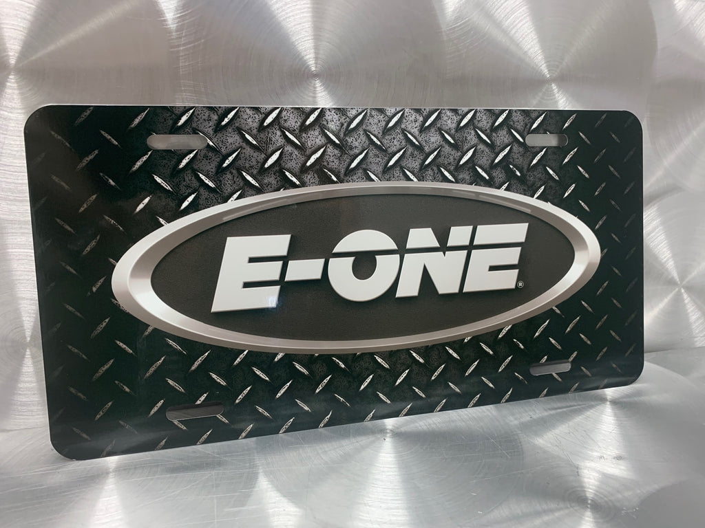 E-ONE Fire Truck License Plate