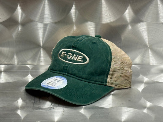 Women’s Green Denim E-ONE Mesh-Back Hat