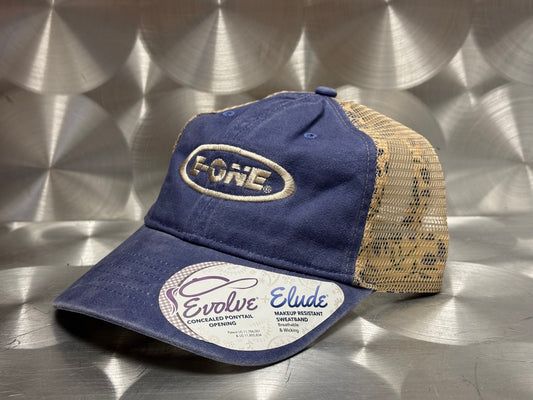 Women’s Purple Denim E-ONE Mesh-Back Hat