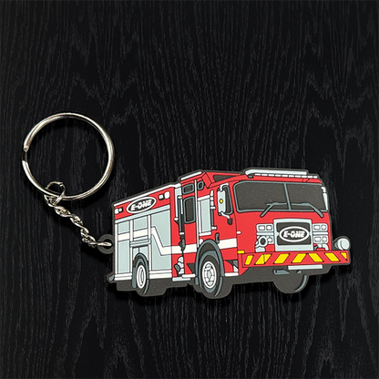E-ONE Firetruck Keychain