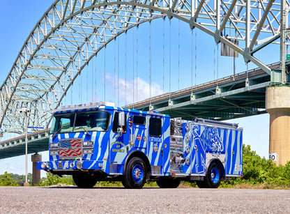 E-ONE Fire Truck Magnet