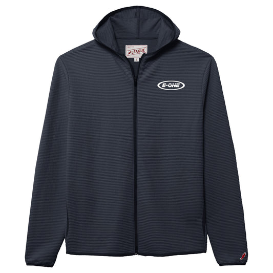 E-ONE Textured Zip Hoodie