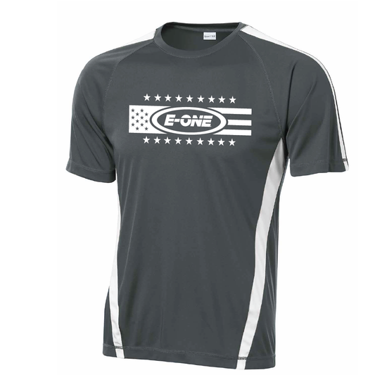 Sport-Tek Color Block E-ONE Stars and Stripes T-Shirt | Multiple Colors