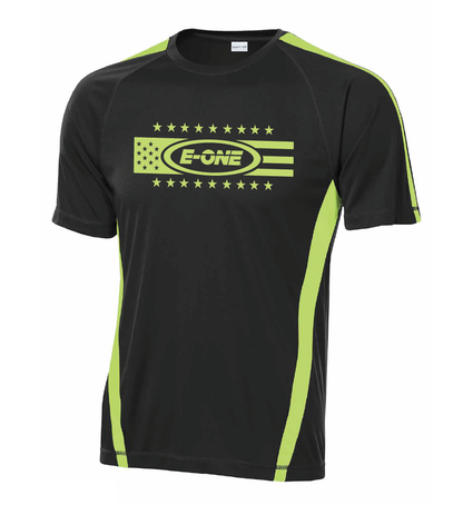 Sport-Tek Color Block E-ONE Stars and Stripes T-Shirt | Multiple Colors