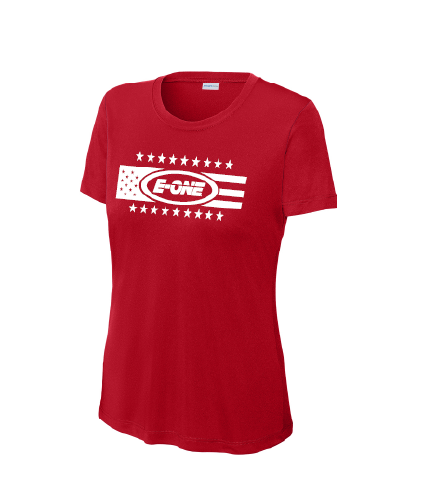 Women's Sport-Tek E-ONE Stars and Stripes T-Shirt | Multiple Colors