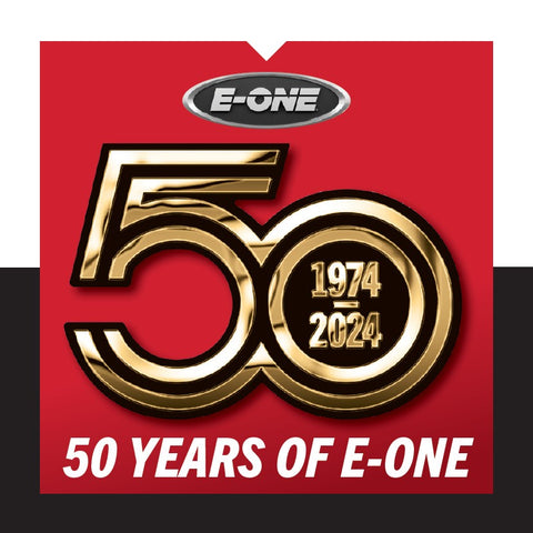 Sticker - E-ONE 50 Years - Square