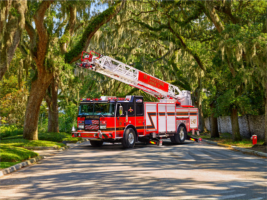 E-ONE Fire Truck Magnet