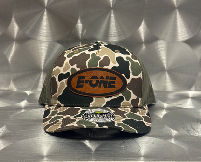 E-ONE Abstract Camo Trucker Cap
