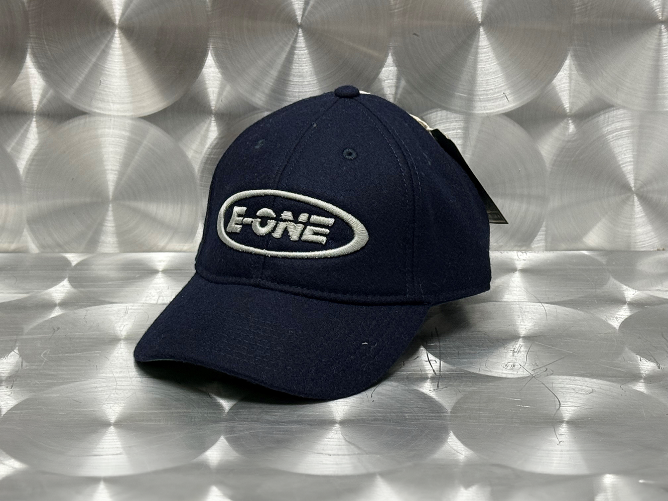 E-ONE Vintage Wool Navy Flannel Cap