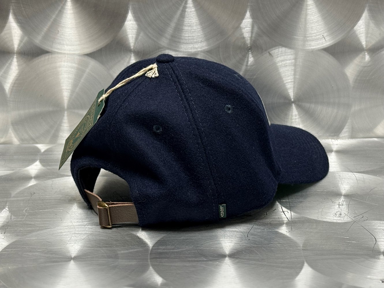 E-ONE Vintage Wool Navy Flannel Cap
