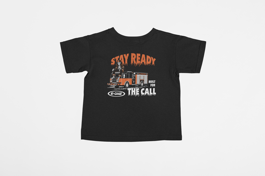 Youth E-ONE Fire Truck Halloween Tee