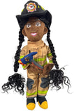 Female Firefighter Plush Doll