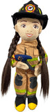 Female Firefighter Plush Doll