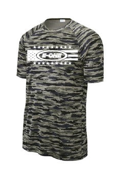Sport-Tek Camo E-ONE Stars and Stripes T-Shirt