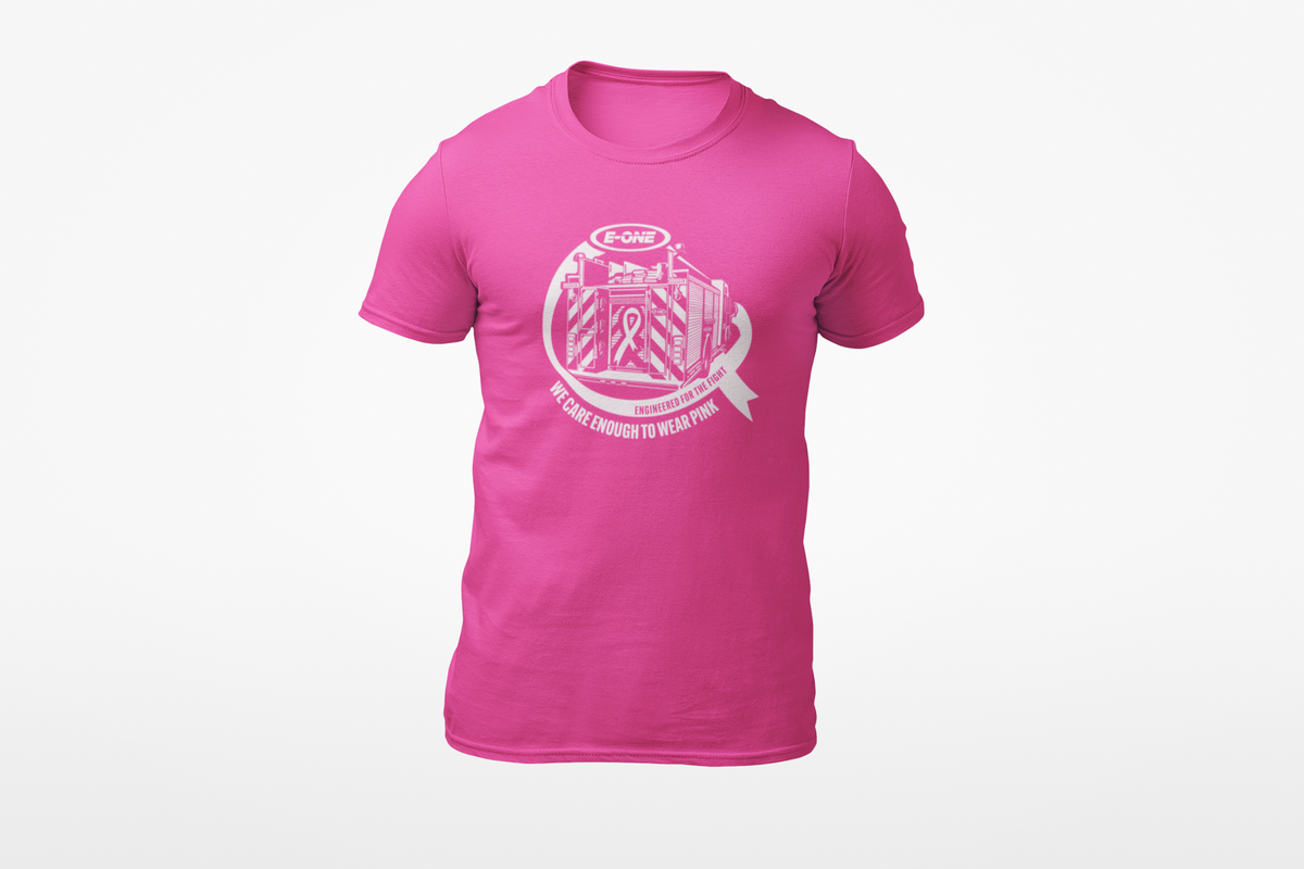 E-ONE Engineered for the Fight - Pink Tees
