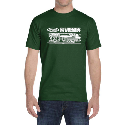 E-ONE Engineered for Performance T-Shirt | Four colors available