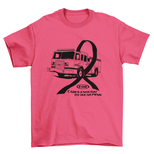 E-ONE Cares Enough to Wear Pink - Pink Tees