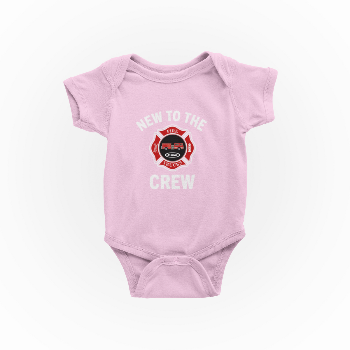 Eone New Collection E-ONE New to the Crew Baby Onesie – Fire Locker