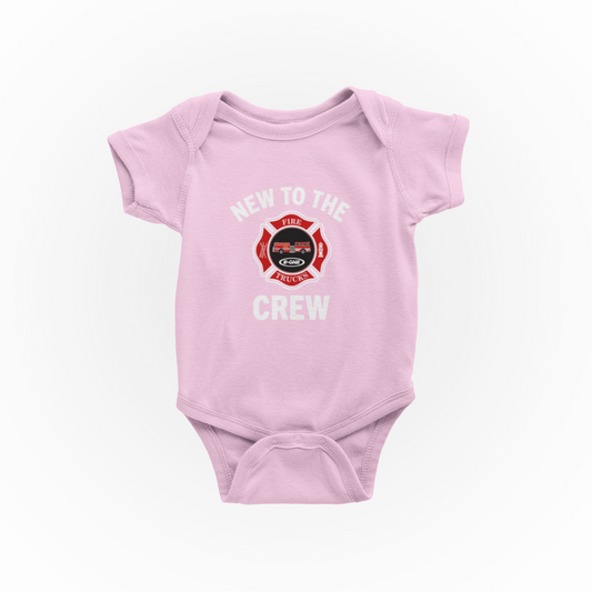E-ONE New to the Crew Baby Onesie