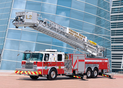 E-ONE Fire Truck Metal Prints