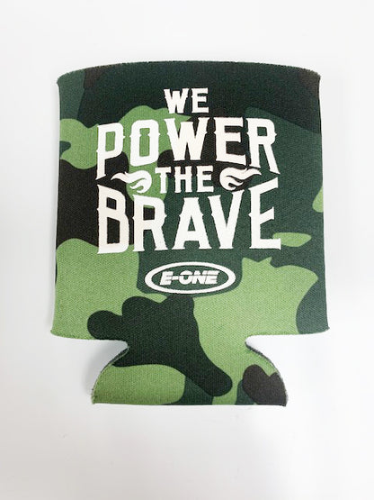 We Power the Brave Can Sleeve | Three Colors Available
