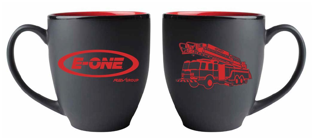 Matte Black Bistro Mug