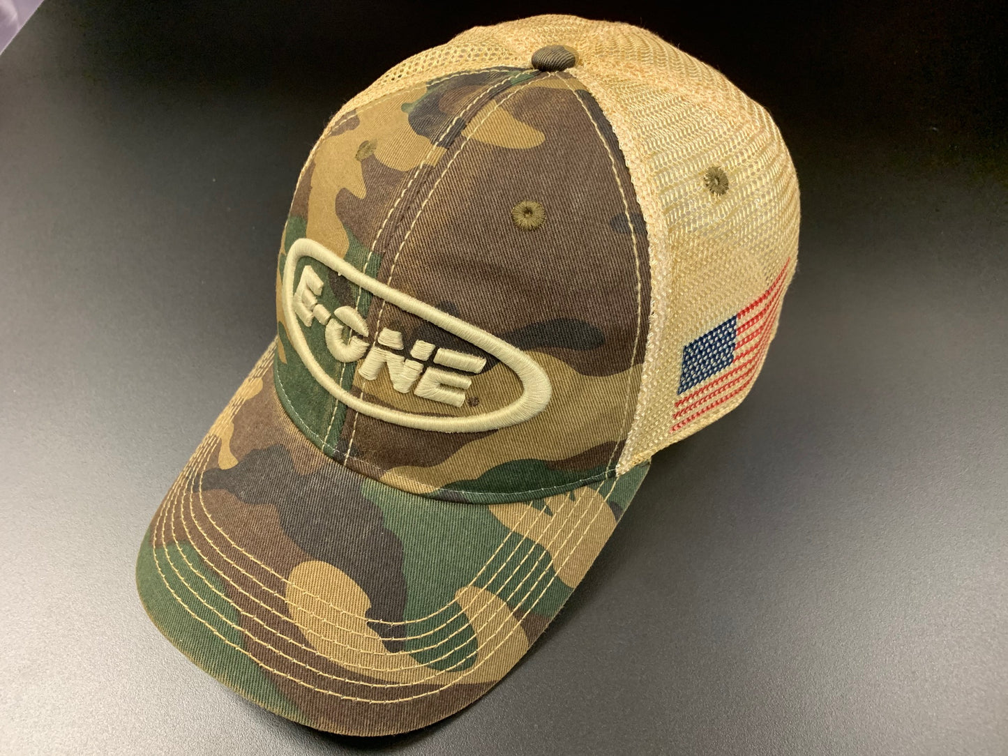 Legacy E-ONE Camo Trucker Cap