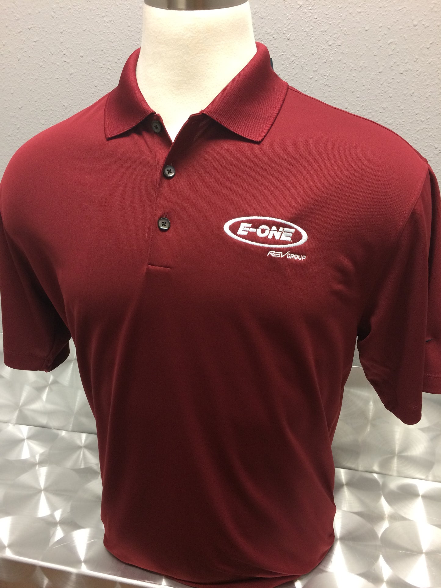 Team Red Nike Dri-FIt Polo