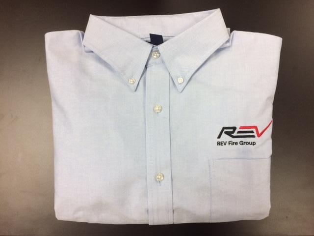REV Fire Group Men's Oxford Shirt for CONTRACTED DEALERS
