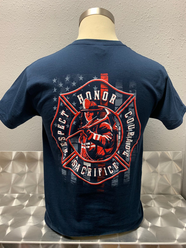 Firefighter/Thin Red Line T-Shirt