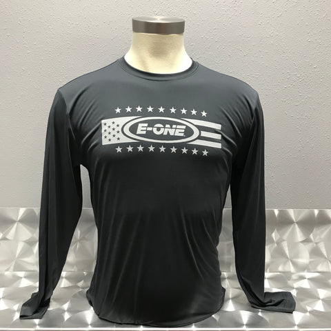 Long-Sleeved Stars and Stripes Sport-Tek T-Shirt