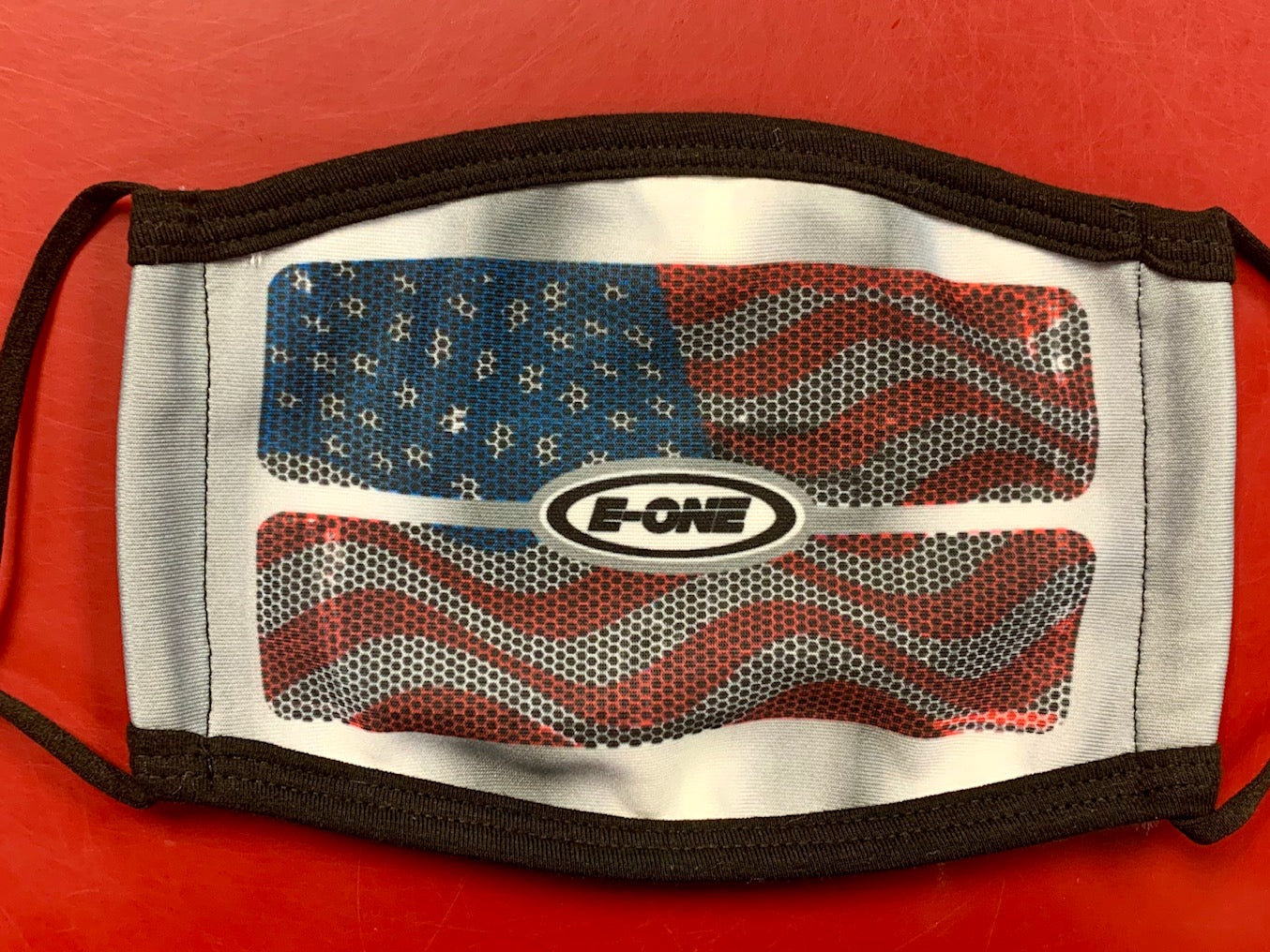 E-ONE Fire Truck Patriotic Grill Face Mask